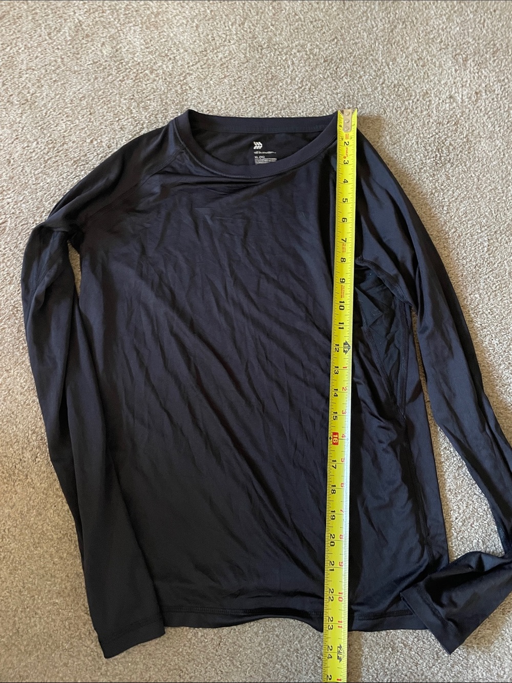 all in motion Long Sleeve Shirt - Black